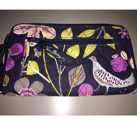 Vera Bradley Handbags - Vera Bradley Floral Nightingale Wristlet Wallet